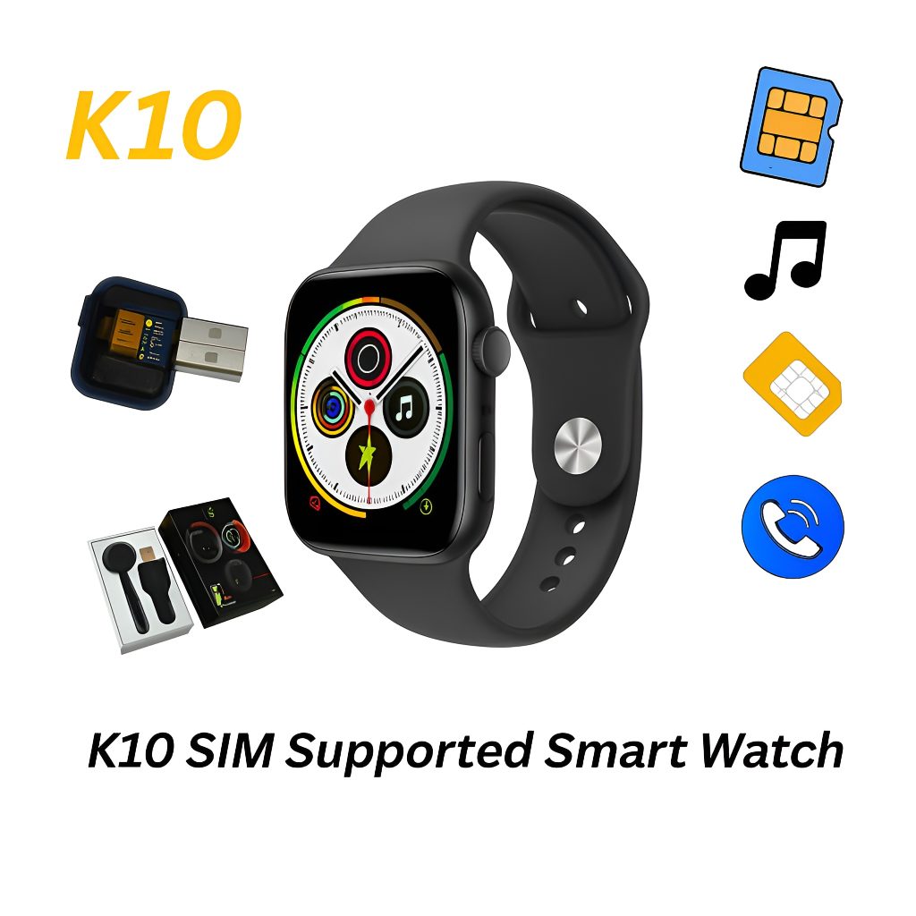 High-Quality Android Smartwatch K10 with Sleep Monitoring, Heart Rate ...