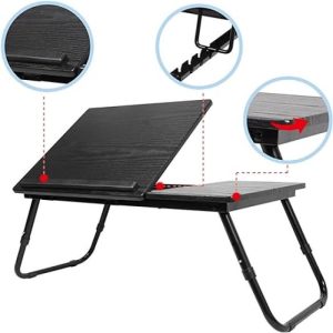 Foldable Double Head Laptop Table