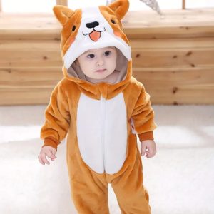 Rabbit One Piece Baby Jumpsuit/