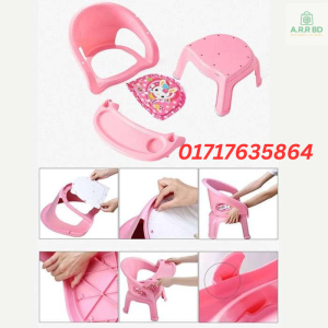 Children's Dining Chair with Plate