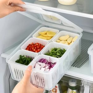6 Grid০ Fridge Storage Box :