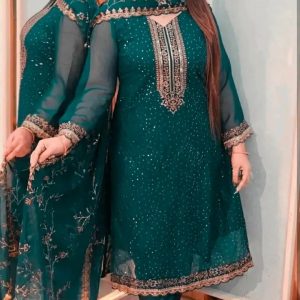 জর্জেট এমব্রয়ডারি ফোর পিস