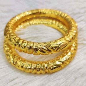 gold plated ruli Bala for women 2-pieces