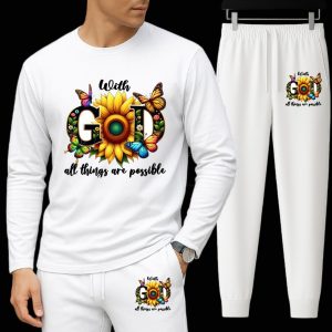 ❤️Sublimation Printed T-Shirt and Trouser Combo❤️