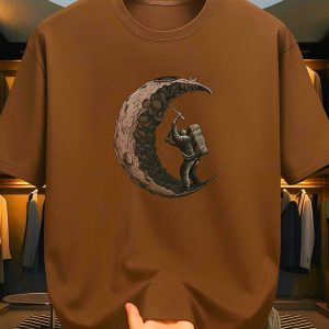 Drop Shoulder Tshirt with DTF Print 2