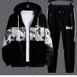 Hoodie and Trouser Combo Set