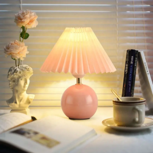 Soft Pink Table Lamp