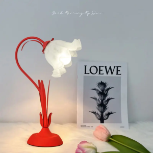 🌸 ইউনিক ফুল ডিজাইনের ডেকোরেটিভ টেবিল ল্যাম্প 🌸