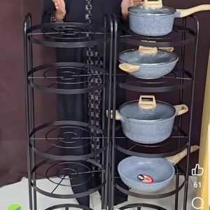 5 Layer Pot Rack ✨ 🍳 রান্নাঘরের সেরা সঙ্গী 🍳