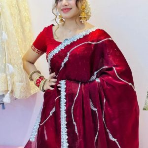 জিমিচু পার্টি শাড়ি