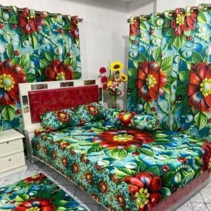 ১০০% ওয়াটারপ্রুফ চাইনা 3D বেডশিট m1