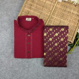 ✨ Premium Couple Set (Panjabi, Jamdani Saree) ✨