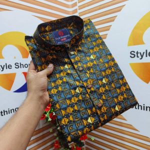 Cotton Print Panjabi