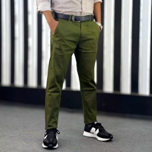 Cotton Stretched Gabardine Pant