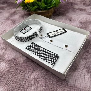 প্রিমিয়াম কটন এমব্রয়ডারি পাঞ্জাবি