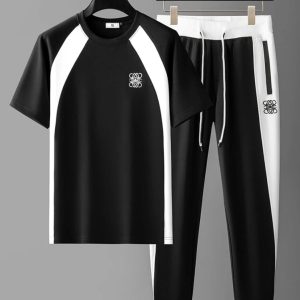 Trendy Mash T-Shirt Trouser Combo set for men