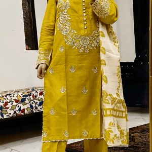 রেওন কটন রেডি থ্রি পিস