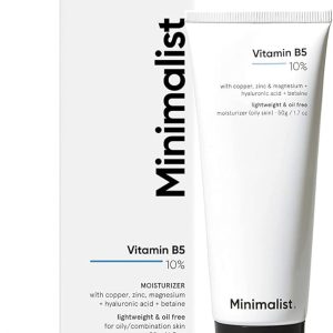 Minimalist 10% Vitamin B5 Gel Face Moisturizer – 50gm