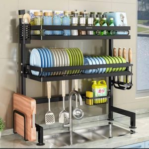 Double Layer Sink Rack
