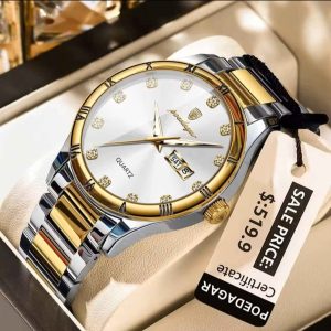 Poedagar Luxury Quartz Wrist Watch for Men