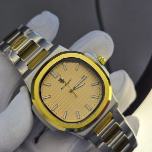Luxury Two-Tone Wrist Watch