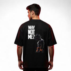 Men's Stylish Premium Drop Shoulder - Black