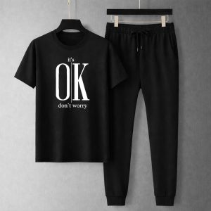 Trendy -Mash T-Shirt Trouser Combo