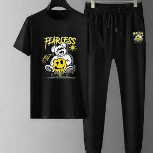 Trendy Mash T-Shirt Trouser Combo_