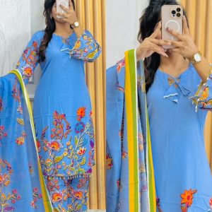 Digital Print Three Piece_