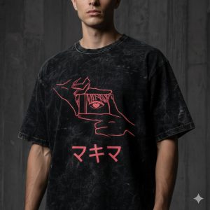 Premium Acid Wash Drop Shoulder TShirt"