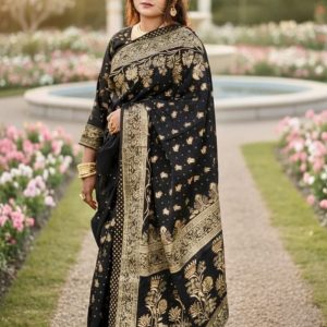 Japani Silk Sharee with Blouse Piece.