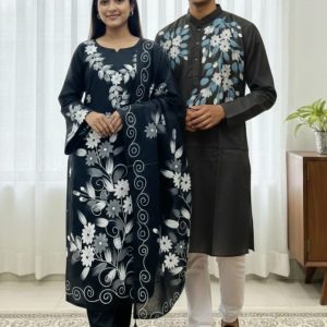 Block Print Three Piece'.