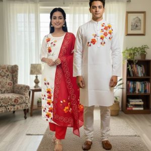 Block Print Three Piece''