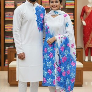 Block Print Three Piece..