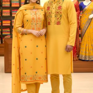 Block Print Three Piece.