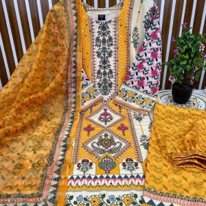 Digital Print Three Piece,,