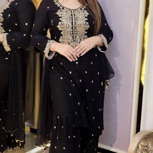 Ac Cotton Garara Three Piece