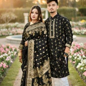 Sharee Panjabi Couple Dress with Blouse Piece.