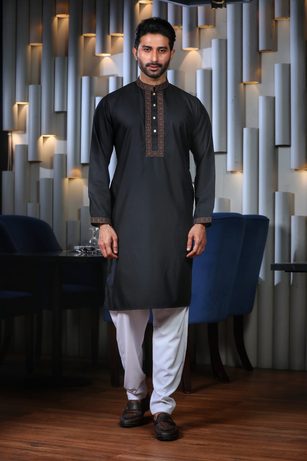 Stylish Italian cotton Panjabi men Bangladesh (3)