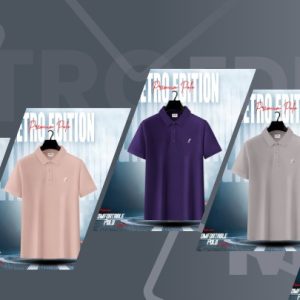 Men’s Short Sleeve Premium Solid Color Polo Shirt (Regular Fit)