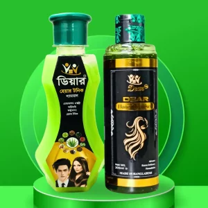ডিয়ার হেয়ার টনিক ও ক্লিঞ্জারের কম্বো প্যাক