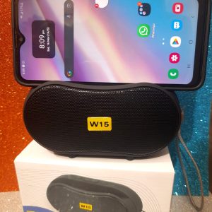 🔊 W15 Bluetooth Speaker – স্টাইলিশ লুক + পাওয়ারফুল পারফরম্যান্স! 🔥