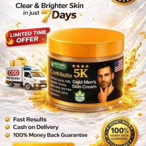5k Gold Men's Skin Cream