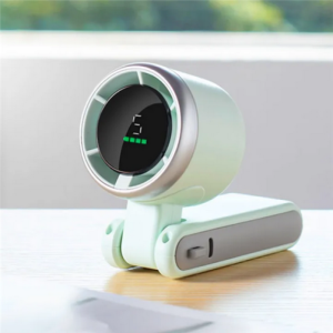 Pocket Size Turbo Mini Fan - 1800 mAh bettery