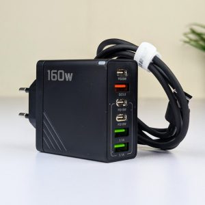 Ultimate 160W GaN Charging Station: One Charger for All Your Devices