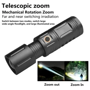 Strong Light Lamp T40 LED Flashlight