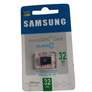 Samsung 32GB SD Memory Card Storage