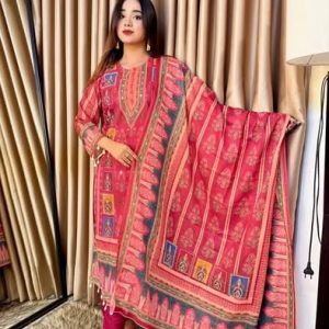 ইন্ডিয়ান ওয়েটলেছ জর্জেট কাপড়ের থ্রি পিছ