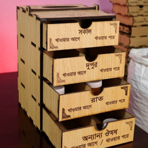 Medicine Storage Box 4 Layer