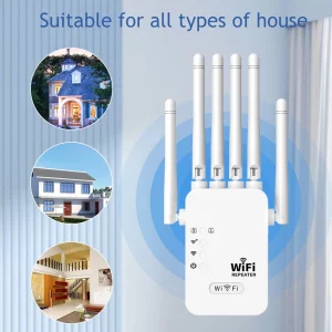 6 Antenna Wi-Fi Repeater